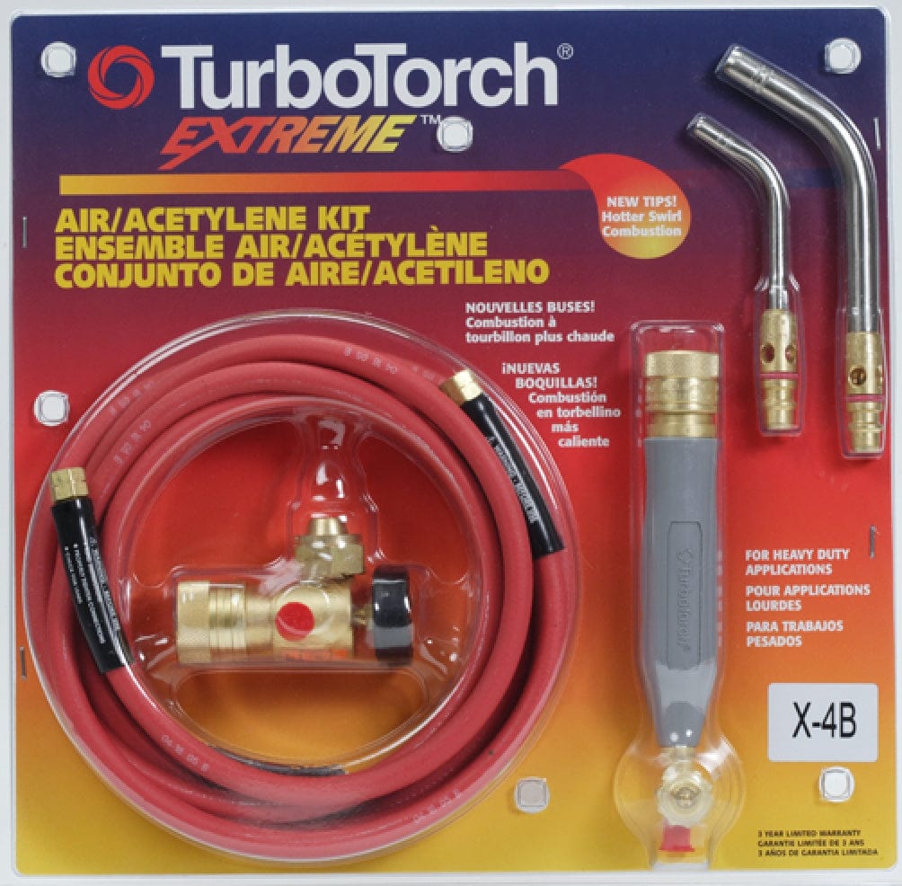 TurboTorch Gas Apparatus TurboTorch EXTREME X-4B Torch Kit 0386-0336