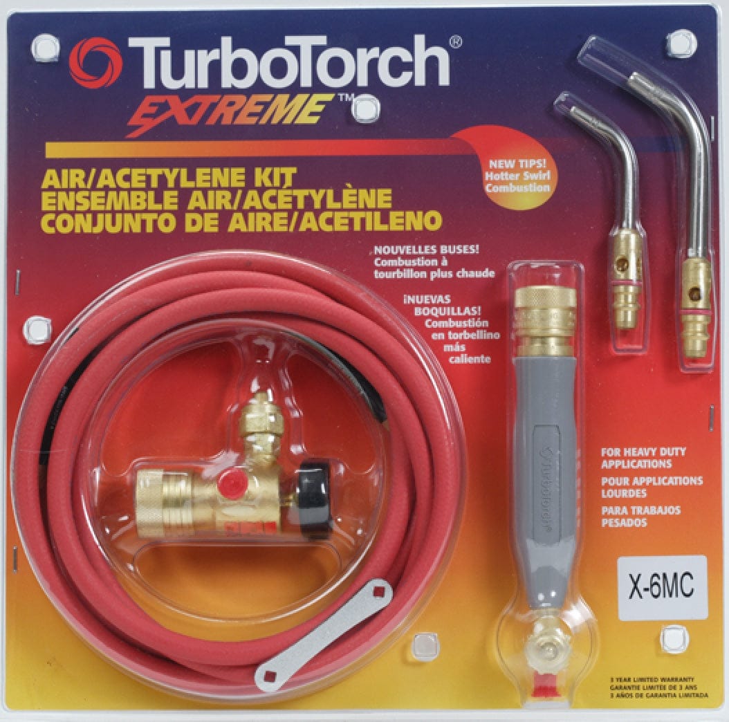 TurboTorch Gas Apparatus TurboTorch EXTREME X-6MC Torch Kit 0386-0339
