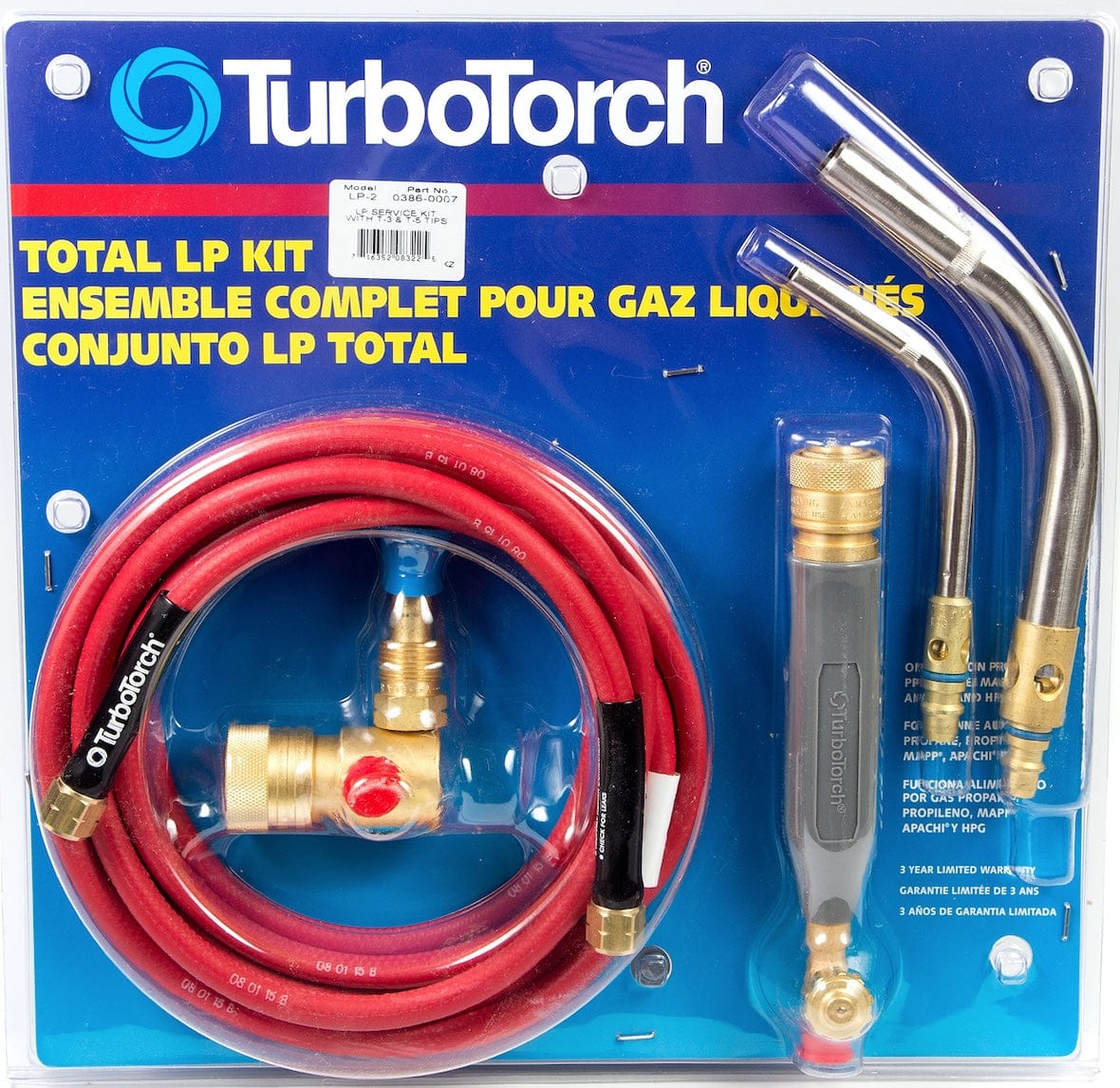 TurboTorch Gas Apparatus TurboTorch LP-2 Torch Kit 0386-0007