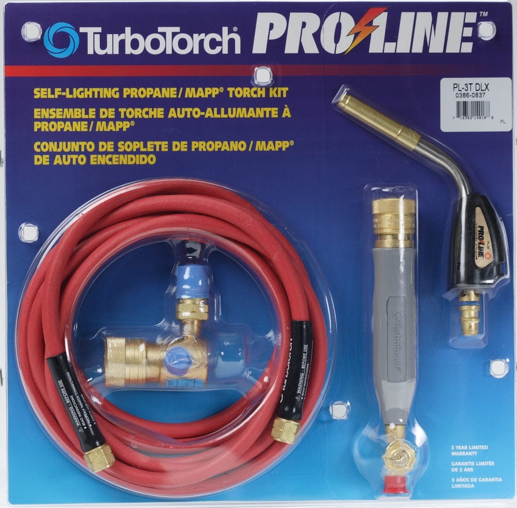 TurboTorch Gas Apparatus TurboTorch PL-3DLX Torch Kit 0386-0837