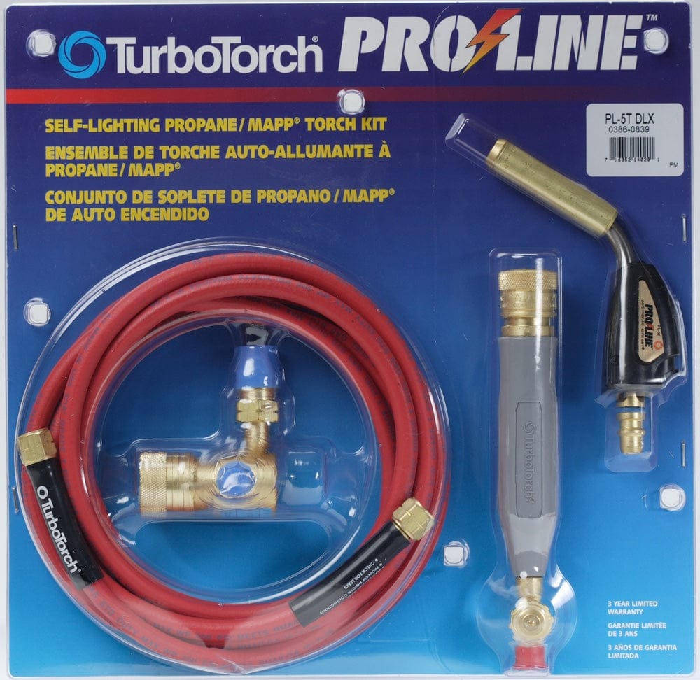 TurboTorch Gas Apparatus TurboTorch PL-5DLX Torch Kit 0386-0839