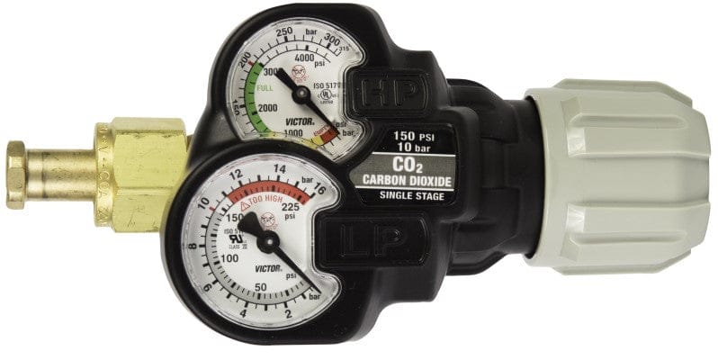 Victor Gas Apparatus Victor Carbon Dioxide Regulator - Edge 2.0 ESS32 Medium Duty 0781-3638
