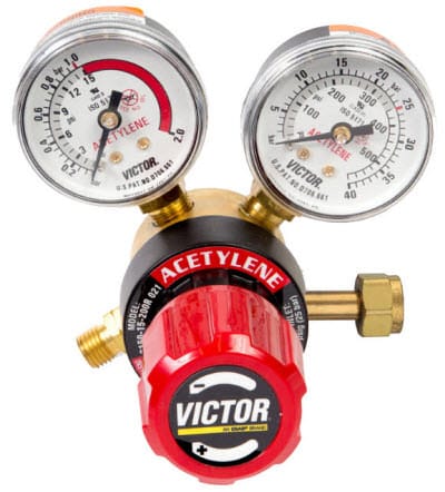 Victor Gas Apparatus Victor MC Acetylene Regulator - G150 Light Duty 0781-4231