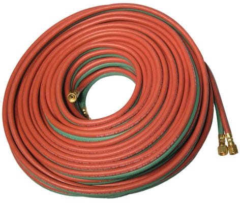 Best Welds Gas Apparatus 50 ft Washington Alloy Twin Welding Hose - 50 ft. 1/4" Grade T BXB