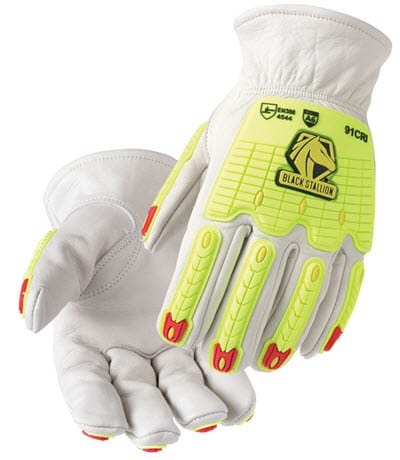 Black Stallion Gloves Black Stallion A6 Cut & Impact Resistant Drivers Gloves 91CRI