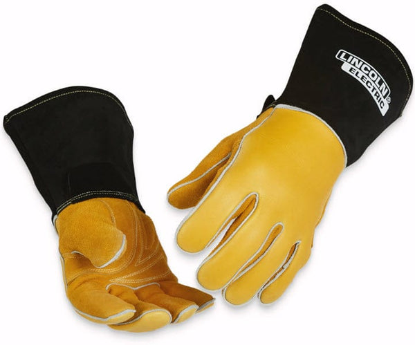 すみこ　LINKA glow charge ゴールド+グレー gloves-lincoln-premium-8-