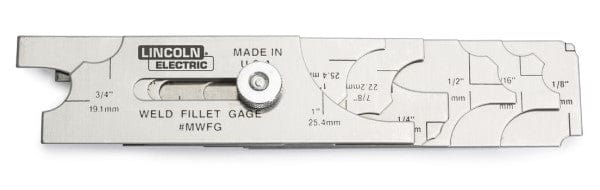 Lincoln Hand Tools Lincoln Weld Fillet Gauge - Stainless Steel K3720-1