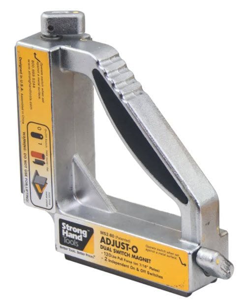 Strong Hand Hand Tools Strong Hand Welding Magnet - Dual Switch On/Off MS2-80