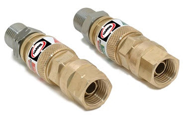 Harris Quick Disconnects w/Check Valves - Regulator to Hose 4301653