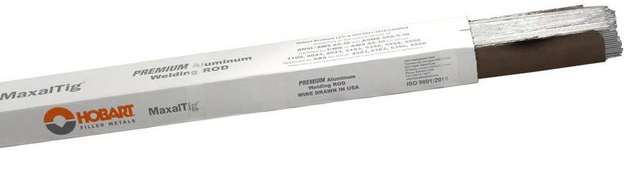 Hobart ER4043 1/16 Aluminum TIG Wire - 10# Box 404306270