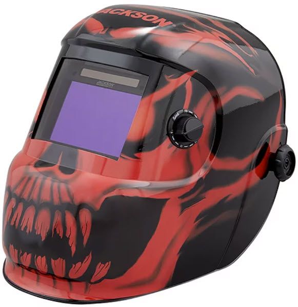 Jackson Bead Demon Auto-Darkening Welding Helmet 47105