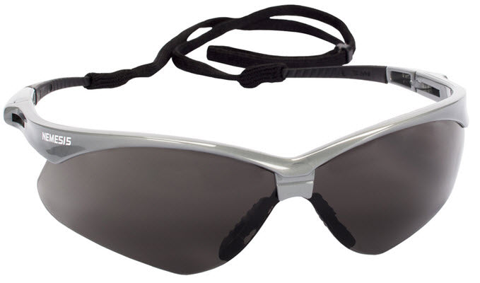 KleenGuard Nemesis Anti-Fog Safety Glasses - Smoke Lens 47383