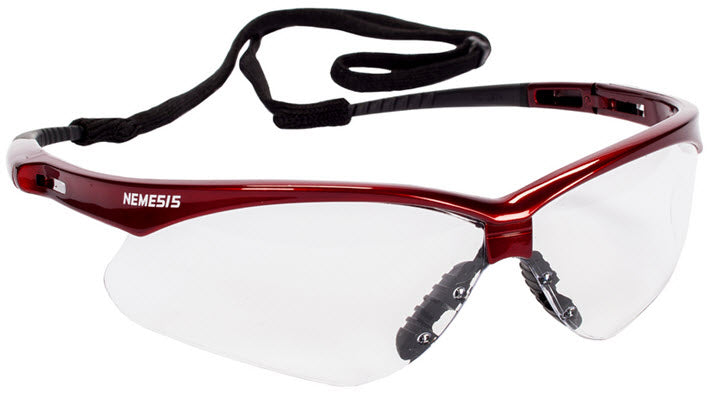 KleenGuard Nemesis Clear Safety Glasses - Anti-Fog 47378
