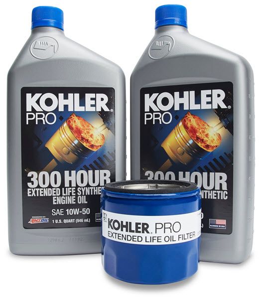 Kohler PRO 300 Hour Oil Change Service Kit 290695