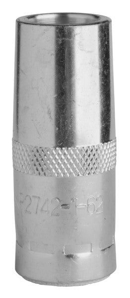 Lincoln 350A Thread-On MIG Nozzle KP2742-1-62F