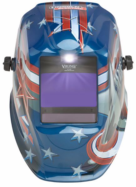 Lincoln Viking 2450 ADV Welding Helmet - All American K3174-5 1