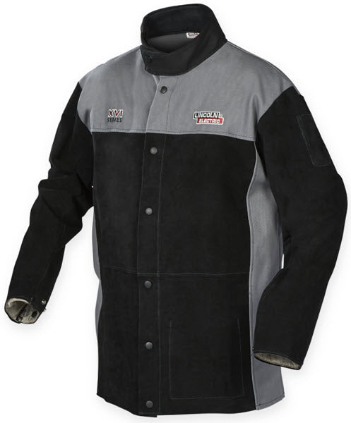 Lincoln XVI Split Leather & FR Cotton Welding Jacket K4933