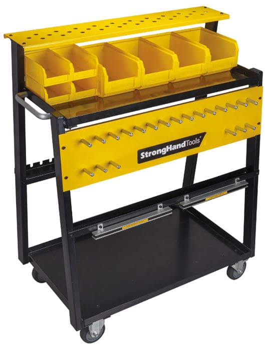 BuildPro Machine Accessories BUILDPRO Tool Cart with Storage Bins TMC8080-K1