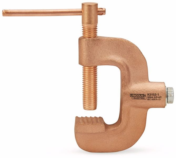 Lincoln Machine Accessories Lincoln 600 Amp C-Clamp Ground Clamp K5153-1