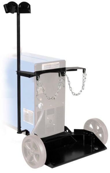 Miller Machine Accessories Miller EZ-Change Dual Cylinder Rack with Elevated Cable Rack 300337