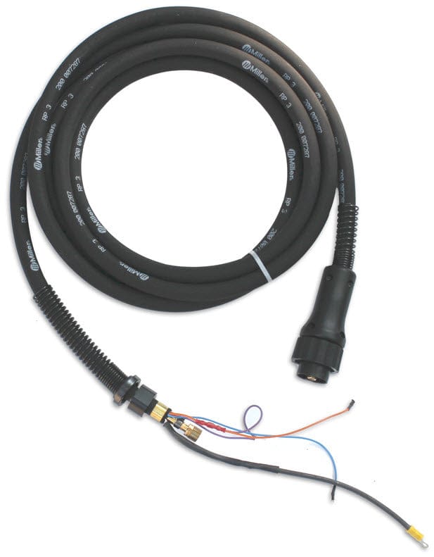 Miller Machine Accessories Miller XT40 Plasma Torch Replacement Leads w/Disconnect 12 ft. 260637