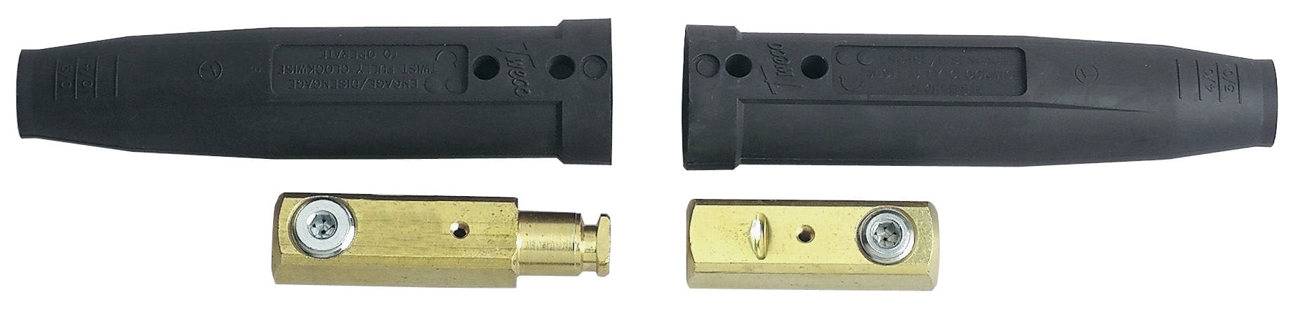 Tweco Machine Accessories Tweco Weld Cable Connectors (Male/Female) - 1MPC