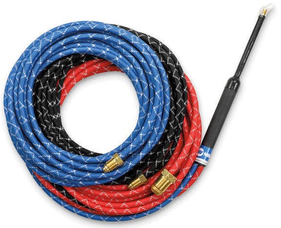 Weldcraft Machine Accessories Weldcraft W-125 Long Micro TIG Torch - 125 Amp Water-Cooled WP-125L-25-R