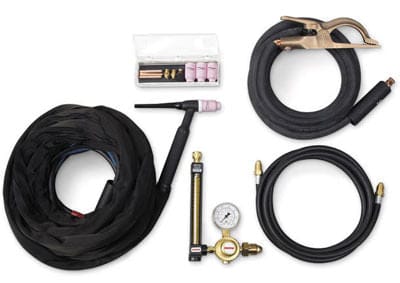 Miller Machine Accessories Weldcraft W-400 TIG Torch Pkg. - 400 Amp Water-Cooled 300186
