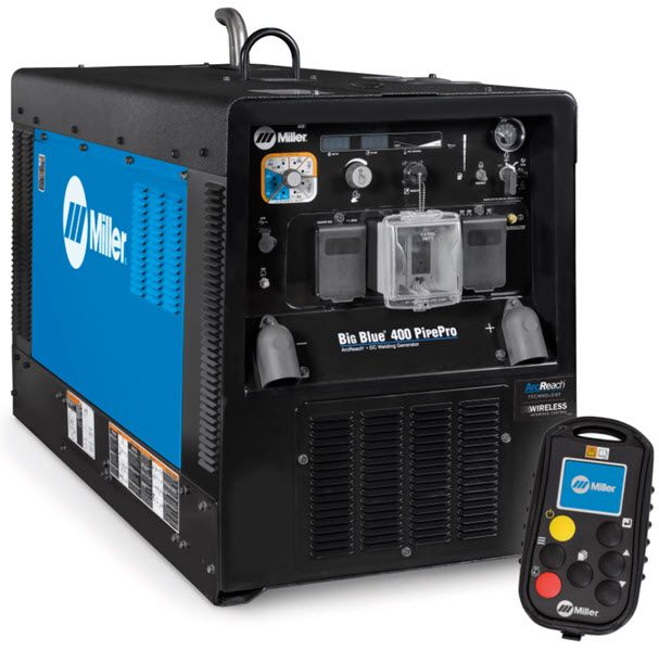 Miller Big Blue 400 Pipe Pro With Wireless Interface Control 907805001