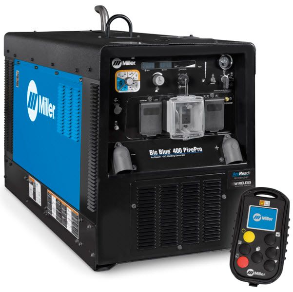 Miller Big Blue 400 Pipe Pro With Wireless Interface Control 907806001