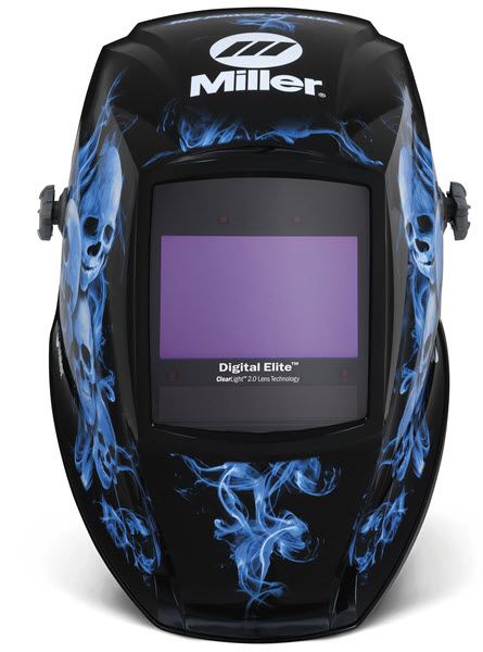 Miller Welding Helmet - Blue Rage II Elite ClearLight 2.0 281010