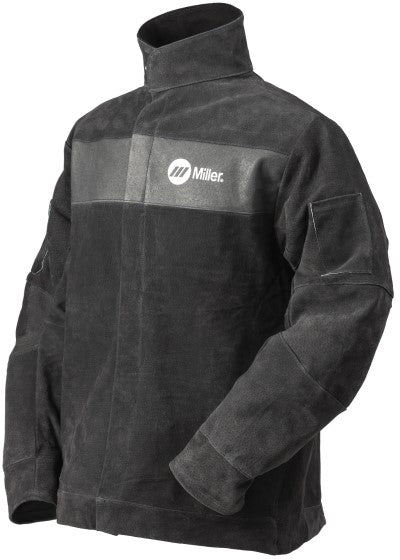 Miller Leather Welding Jacket Size 2XL - Split Pigskin Leather 273216