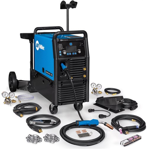 Miller Multimatic 235 w/Dual Cylinder & TIG Kit Package 951847