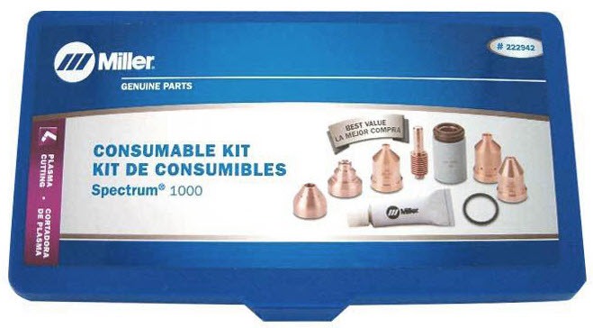 Miller Plasma Consumable Kit - ICE-80T/CX Plasma Torch 222942