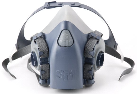 3M Personal Safety 3M Half Facepiece Reusable Respirator Assembly 7501 (Small)