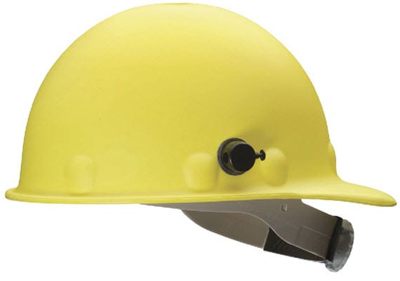 Fibre-Metal Personal Safety Fibre Metal Roughneck Yellow Hard Hat P2AQRW02A