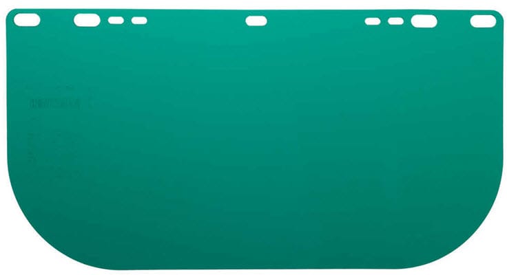 Jackson Safety Personal Safety Jackson 8154 Dark Green Polycarbonate Face Shield 29100