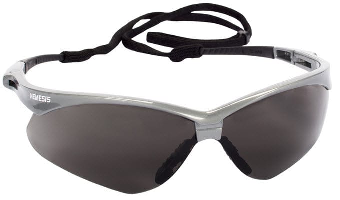 Jackson Safety Personal Safety KleenGuard Nemesis Anti-Fog Safety Glasses - Smoke Lens 47383