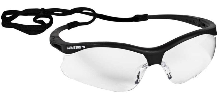 Jackson Safety Personal Safety KleenGuard Nemesis "S" Safety Spectacle - Clear Lens 38474