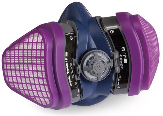 Miller Personal Safety Miller LPR-100 OV (Organic Vapor) Half Mask Respirator (M/L) ML00997