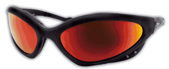 Miller Personal Safety Miller Safety Glasses - Shade 5 Lens w/Black Frame 235658