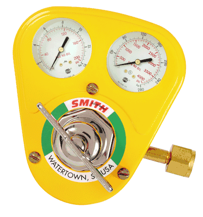 Smith Oxygen Regulator - Heavy Duty Hard Hat 40-175-540S