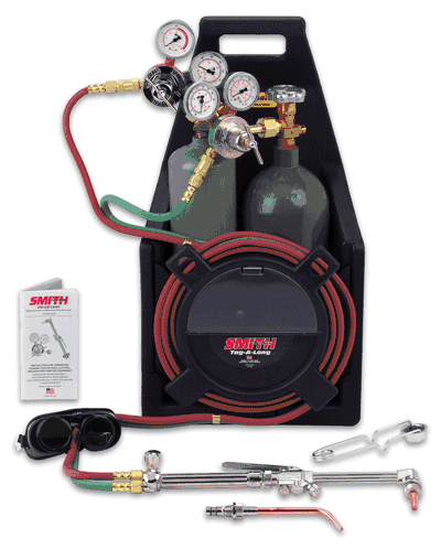 Smith® Silver Smith™ Acetylene and Air Torch Kit with Tank