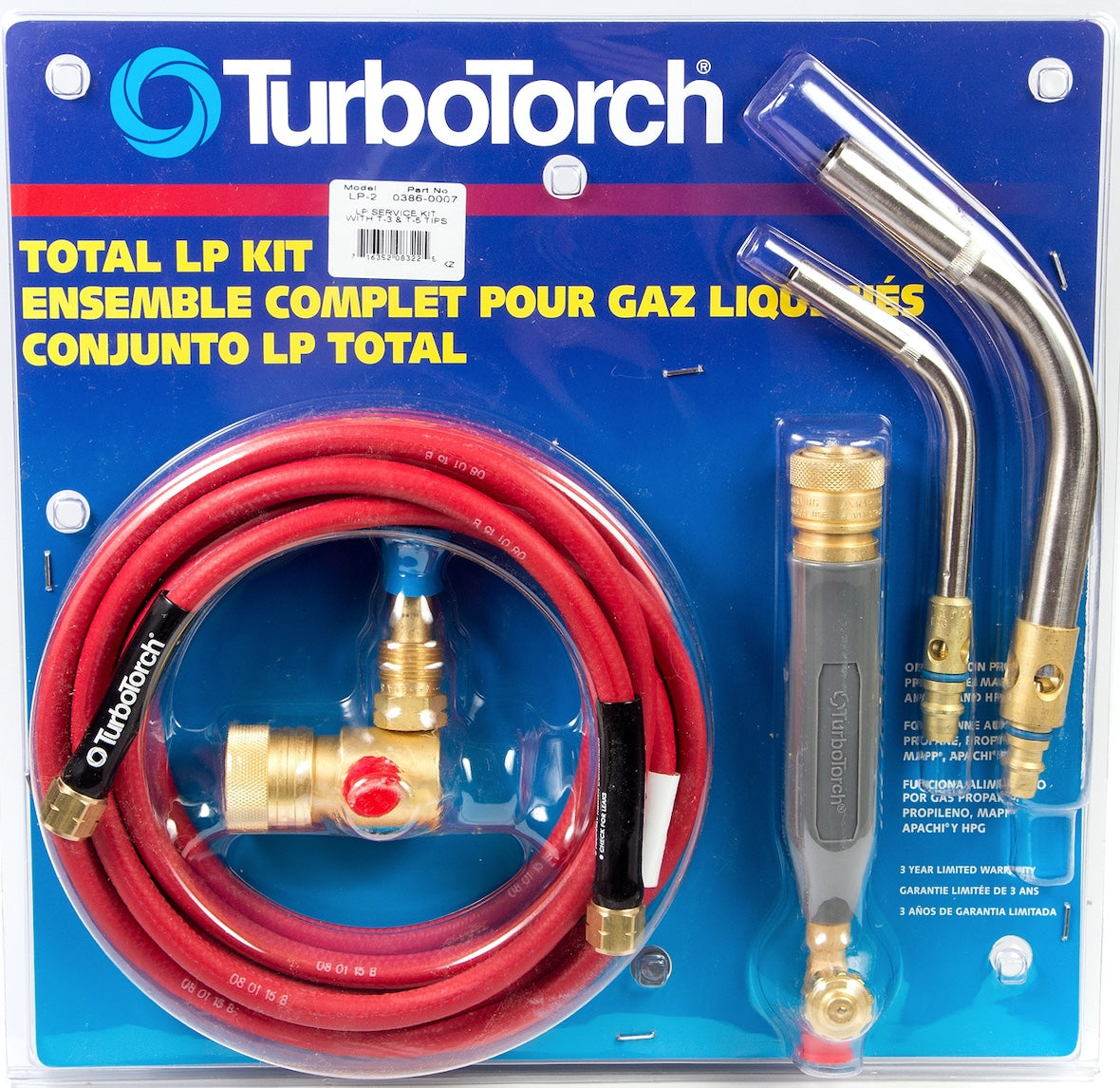 TurboTorch LP-2 Torch Kit 0386-0007