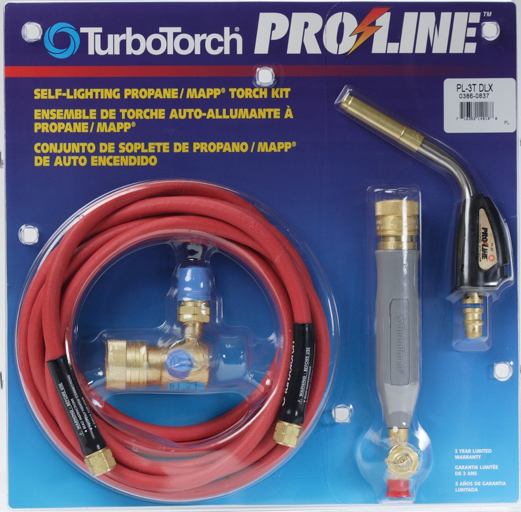 TurboTorch PL-3DLX Torch Kit 0386-0837