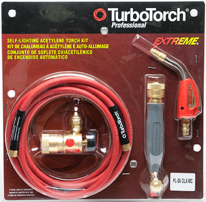 TurboTorch EXTREME PL-5ADLX-MC Self Lighting Torch Kit 0386-0832