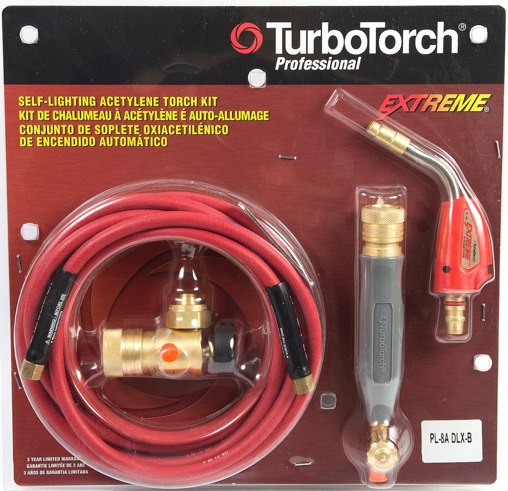 TurboTorch EXTREME PL-8ADLX-B Self Lighting Torch Kit 0386-0835