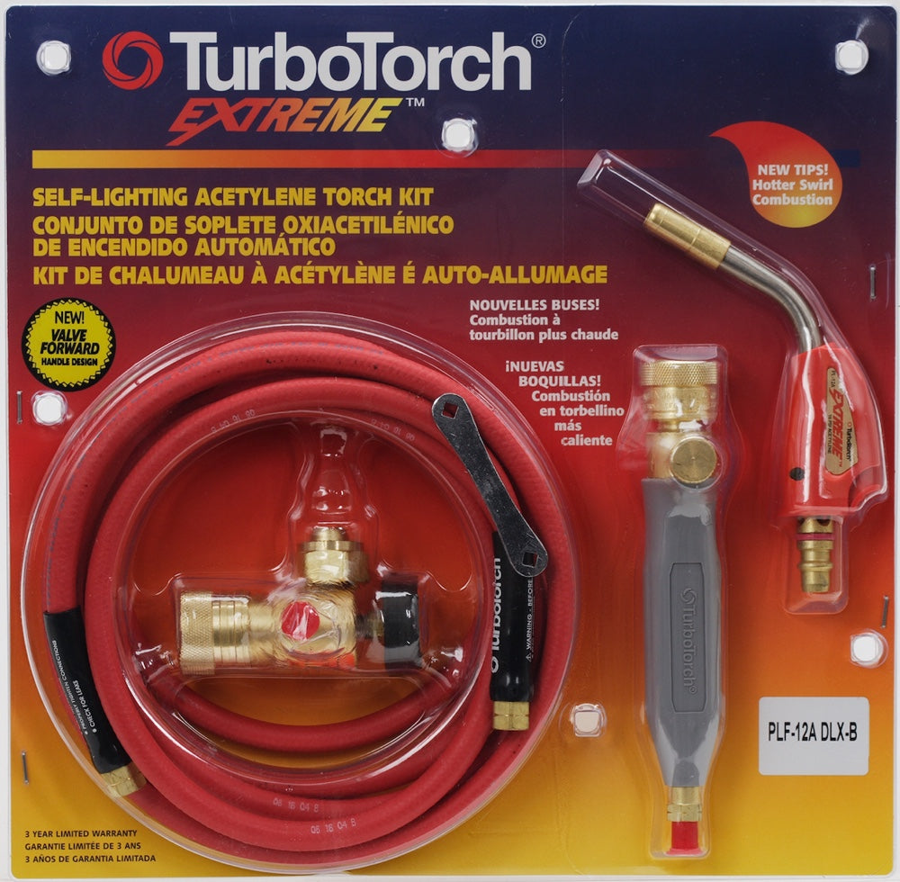 TurboTorch EXTREME PLF-12ADLX-B Self Lighting Torch Kit 0386-0868