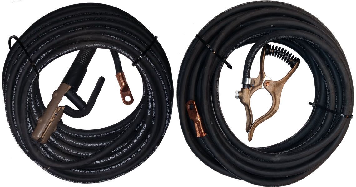 Tweco Welding Cable Set - 2/0, 50 ft w/A732 & GC300