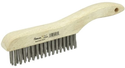 Weiler Scratch Brush - Shoe Handle Stainless 44064
